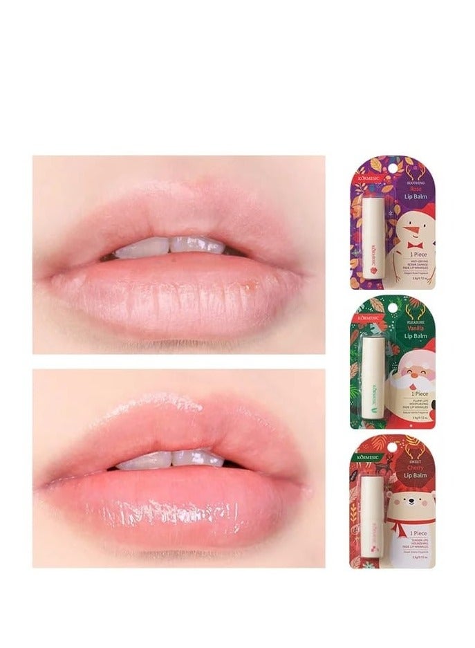 Kormesic PLEASURE  Vanilla  Lip Balm  KÖRMESIC  1 Piece  PLUMP LIPS  MOISTURIZING  FADE LIP WRINKLES - Image 2