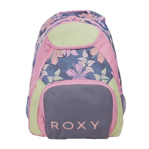 Roxy حقيبة ظهر روكسي للنساء - شادو سويل | سفر | استخدام يومي | عمل | صالة رياضية | 21 لتر | بوليستر معاد تدويره، زهور برية مشمسة - Image 1