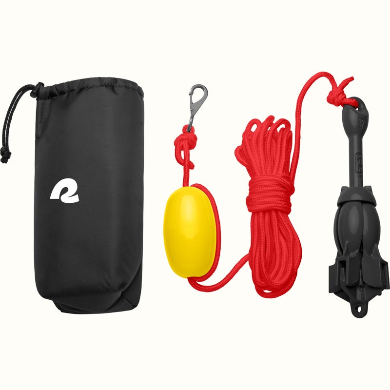 Retrospec Mainstay 3.5 lbs Folding Grapnel Anchor Kit with 26FT Rope, PP Buoy, Water Resistant Travel Bag and Rust Resistant Snap Hook & Anchor for Inflatable Paddle Boards, Docks & Kayaks - Image 1
