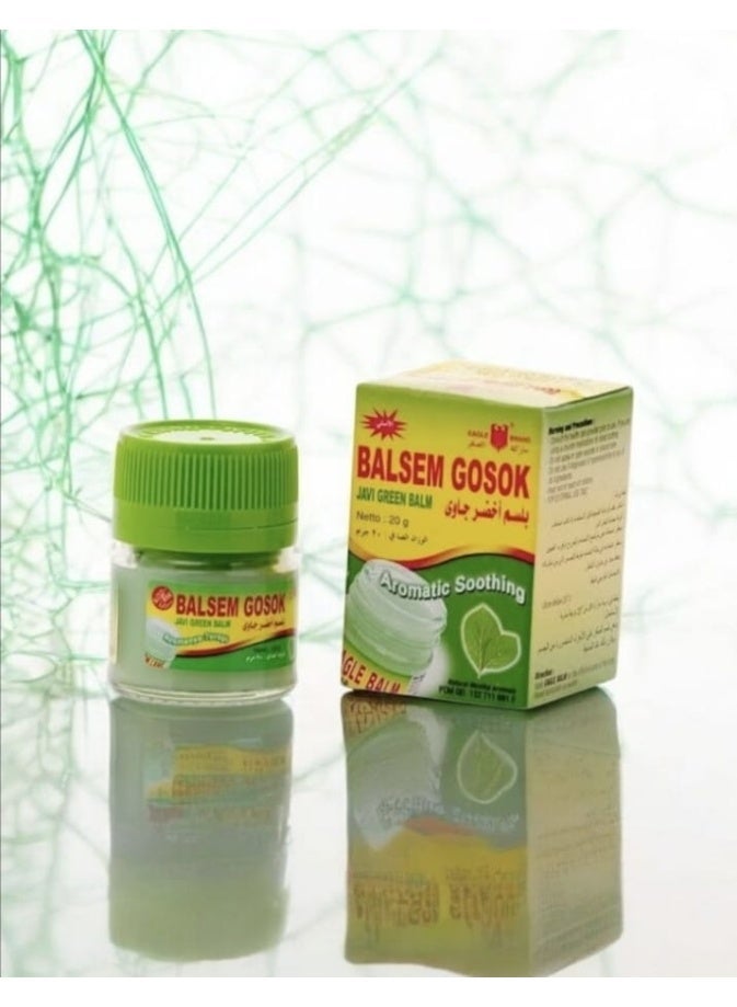 CAP LANG Original Green Balm for Muscle Pain Relief - 20g, 3 pieces - Image 4