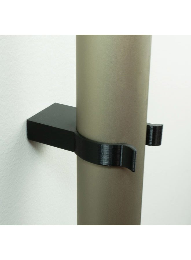 Built3D Wall Mount Holder for Dyson Stick Wand Tube V15 V11 V10 V8 V7 Absolute Complete Extra Animal Outsize Detect Stick Vacuum Cleaner, Wall Hook Hanger and Storage, Black (016-B) - Image 5