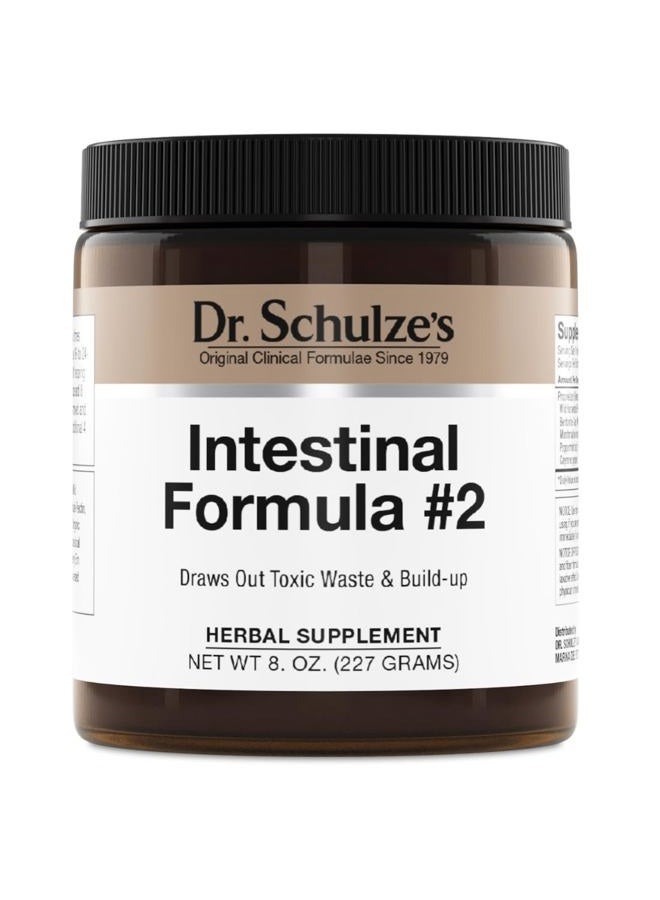 Dr. Schulze's Intestinal Formula #2 | Herbal Colon Cleanse Formula | 8 Oz. Jar - Image 1