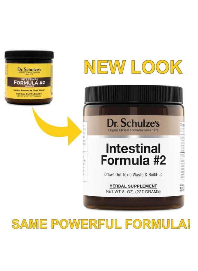Dr. Schulze's Intestinal Formula #2 | Herbal Colon Cleanse Formula | 8 Oz. Jar - Image 2