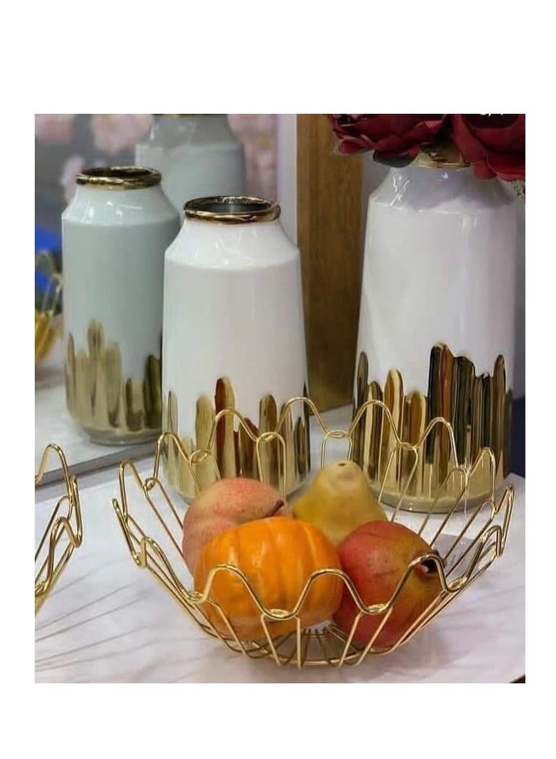 سلة فواكه ذهبية  - Image 2