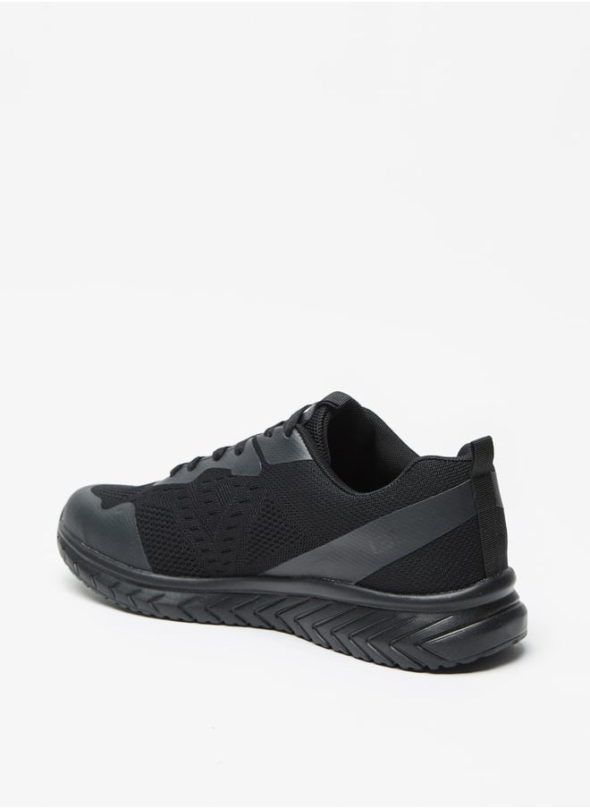 LBL by Shoexpress Mesh Low Ankle Sneakers with Lace-Up Closure  - Image 2