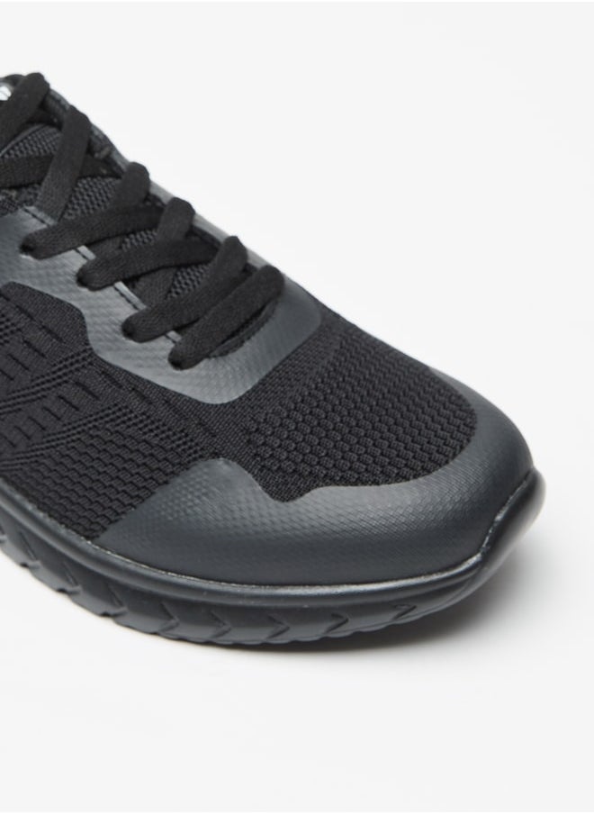 LBL by Shoexpress Mesh Low Ankle Sneakers with Lace-Up Closure  - Image 5