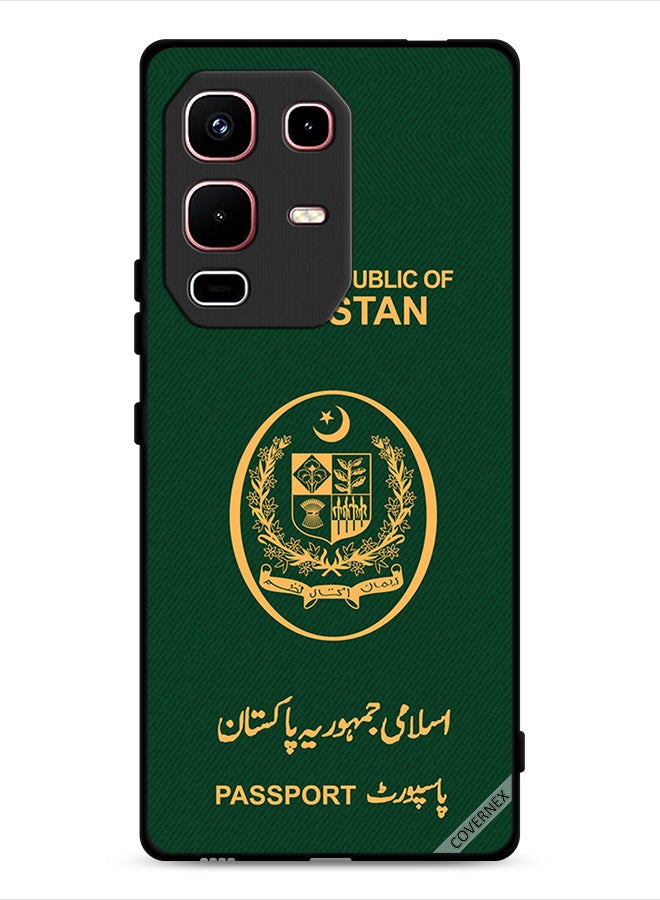 Covernex Infinix Note 50s Protective Case Cover Pakistan Passport Pattern - Image 1