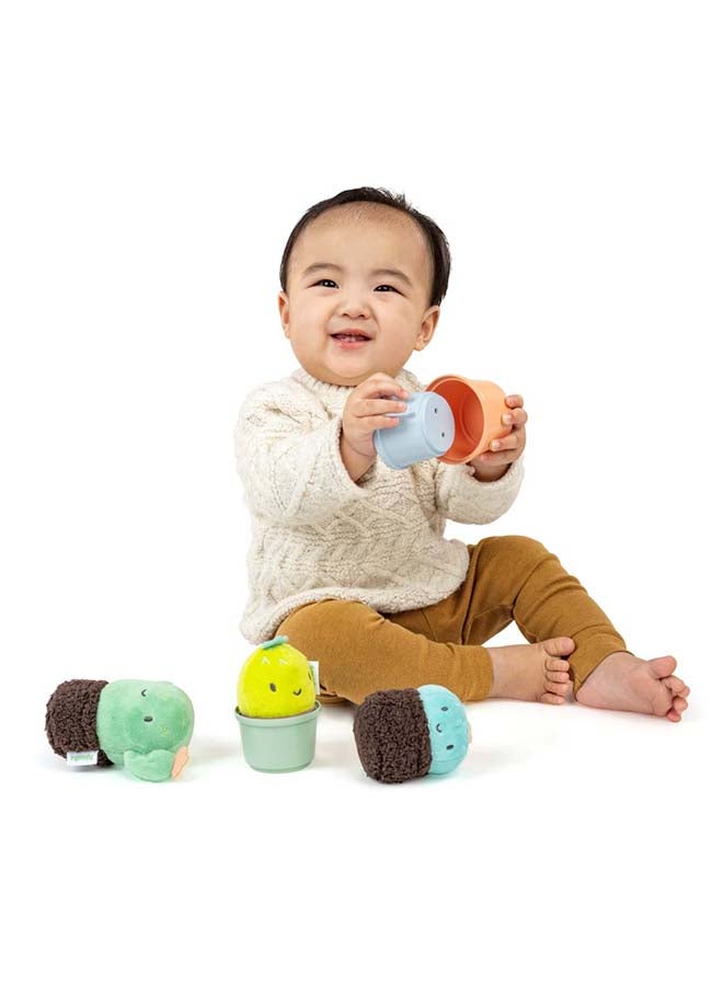 ingenuity Calm Springs Nesting Rattles​ - Image 5