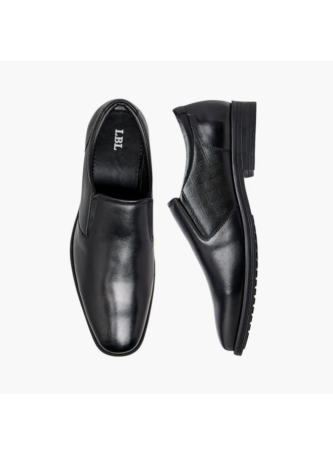 ال بي ال من شو اكسبرس Men Textured Slip-On Loafers