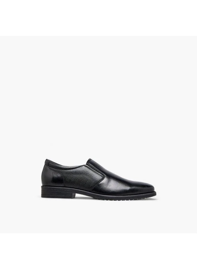 LBL by Shoexpress Men Textured Slip-On Loafers