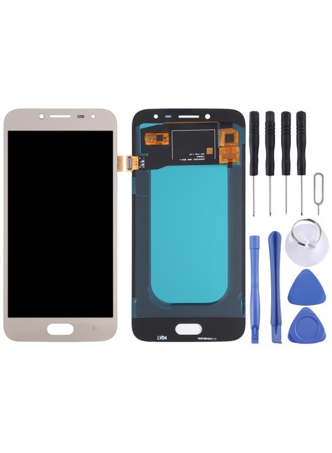 erorex Replacement OLED LCD Screen for Samsung Galaxy J2 Pro 2018 SM-J250 With Digitizer Full Assembly Gold - Image 2
