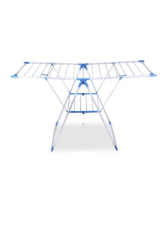 Generic Foldable Cloth Dryer Hanger 62x106CM Compact Laundry Drying Rack Space-Saving Design Rust Resistant Indoor Outdoor Use Lightweight & Portable with Non Slip Feet  - Image 1