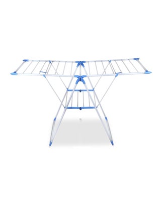 Foldable Cloth Dryer Hanger 62x106CM Compact Laundry Drying Rack Space-Saving Design Rust Resistant Indoor Outdoor Use Lightweight & Portable with Non Slip Feet - pzsku/Z090029B367CD5E47E14FZ/45/_/1737524165/42898689-e3ad-4650-8b02-2bb65493e844