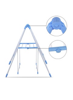 Generic Foldable Cloth Dryer Hanger 62x106CM Compact Laundry Drying Rack Space-Saving Design Rust Resistant Indoor Outdoor Use Lightweight & Portable with Non Slip Feet  - Image 3