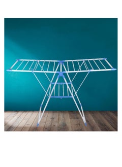 Generic Foldable Cloth Dryer Hanger 62x106CM Compact Laundry Drying Rack Space-Saving Design Rust Resistant Indoor Outdoor Use Lightweight & Portable with Non Slip Feet  - Image 4