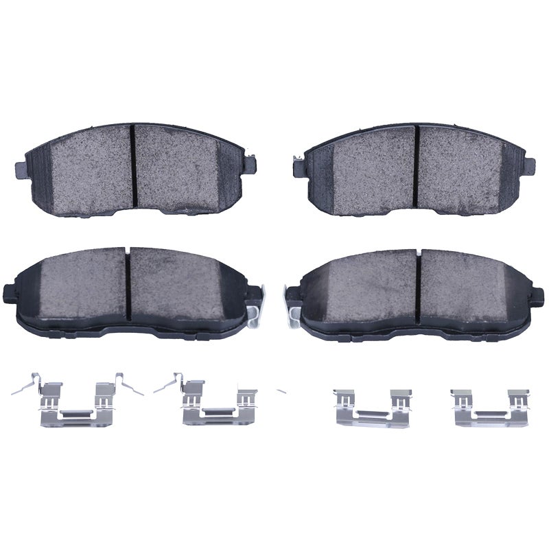 EXPPOWER Brakes Premium Ceramic Replacement Front Brake Pad Set For Nissan Altima Sentra Versa INFINITI Juke Maxima G35 Suzuki SX4 350Z Cube I35 I30 Renault Safrane Crossover - Image 1