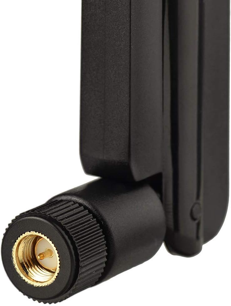 EIGHTWOOD هوائي واي فاي ثنائي النطاق 2.4GHz 5GHz من إيت وود، هوائي SMA ذكر (عبوة من 2) لكاميرات السيارات وكاميرات الأمان اللاسلكية - Image 4