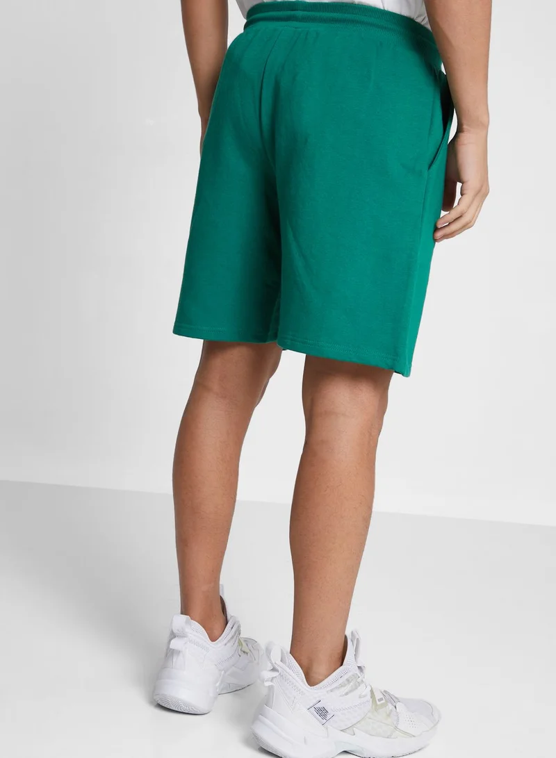 GOOD FOR NOTHING Logo Branded Shorts