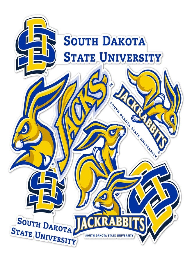 Desert Cactus South Dakota State University Sticker SDA Sticker Vinyl Decals Laptop Water Bottle Car Scrapbook Sheet T2 (Type 2) - Image 1