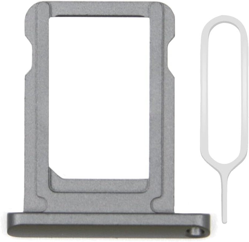 Mmobiel حامل درج بطاقة SIM بديل متوافق مع iPad 7 2019 و iPad 8 2020 مع دبوس SIM - رمادي - Image 1