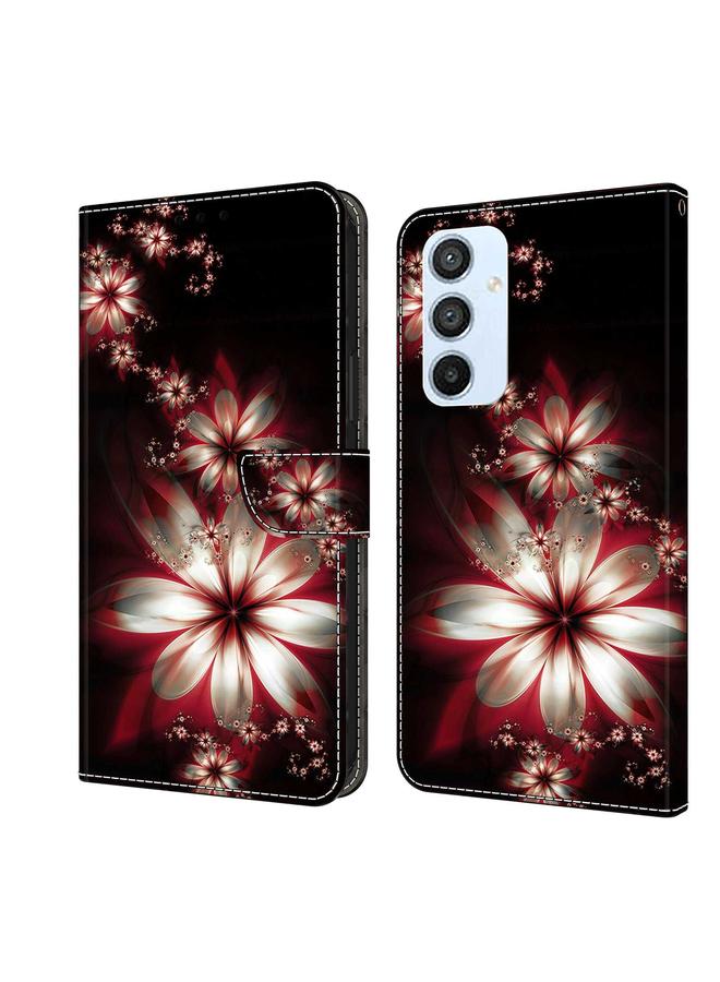 S-TOP Case For Samsung Galaxy A54 5G Crystal 3D Shockproof Protective Leather Phone Case - Image 1