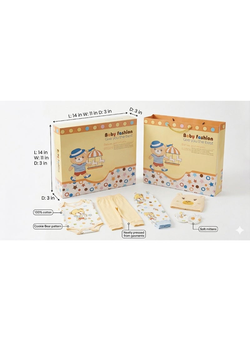 MiniMe 17-Piece Newborn Unisex Clothing Set | Multi-Color Cotton & Polyester Blend | Includes Thick & Thin Options | Soft, Breathable & Easy Wash | All-Season Baby Wear | Essential Baby Gift Set | 0-24 Months - Image 2