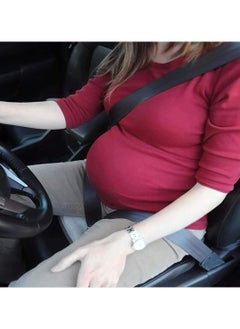 CMGTYYD CMGTYYD Pregnancy Car Seat Belt Adjuster, Maternity Car Belt Adjuster, Strong Metal Car Pregnant Belt for Expectant Mothers, Comfort & Safety to Protect Unborn Baby - Black  - Image 5