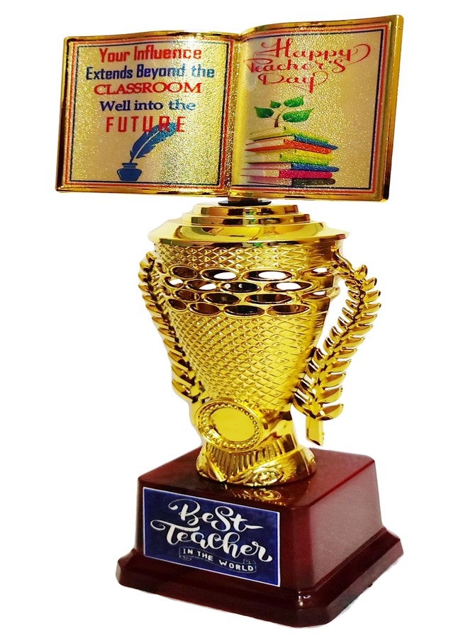 فيكتوري كأس النصر لأفضل معلم على الإطلاق || جائزة أفضل معلم في العالم (ذهبية، 10.5 بوصة) - Image 2