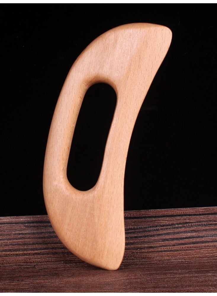 Wooden Gua Sha Tool Body Guasha Tool Lymphatic Drainage Massager Muscle Scraper Back Massage Tool Relieve Muscle Fatigue for Body Shaping,Muscle,Neck,Back - Image 3
