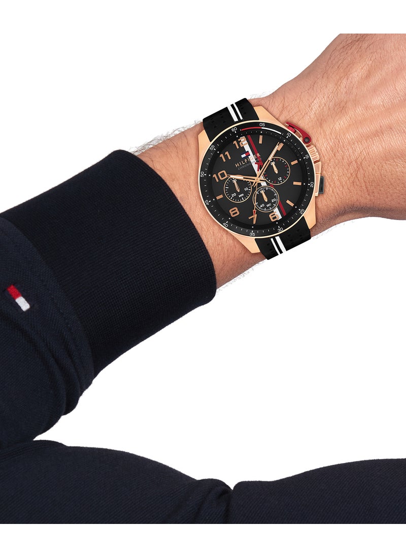 TOMMY HILFIGER Multifunction Analog Pu Strap Watch  - Image 4