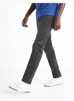 Celio Celio Casual Straight Jeans - Grey  - Image 3