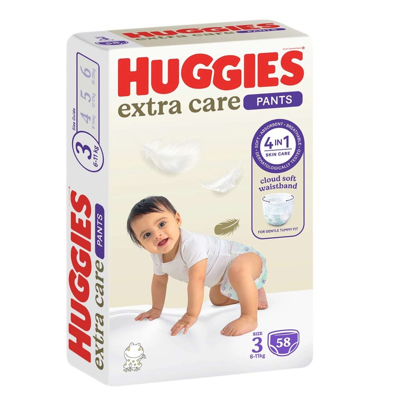 Huggies Pants Jumbo (3) 58 Pieces
