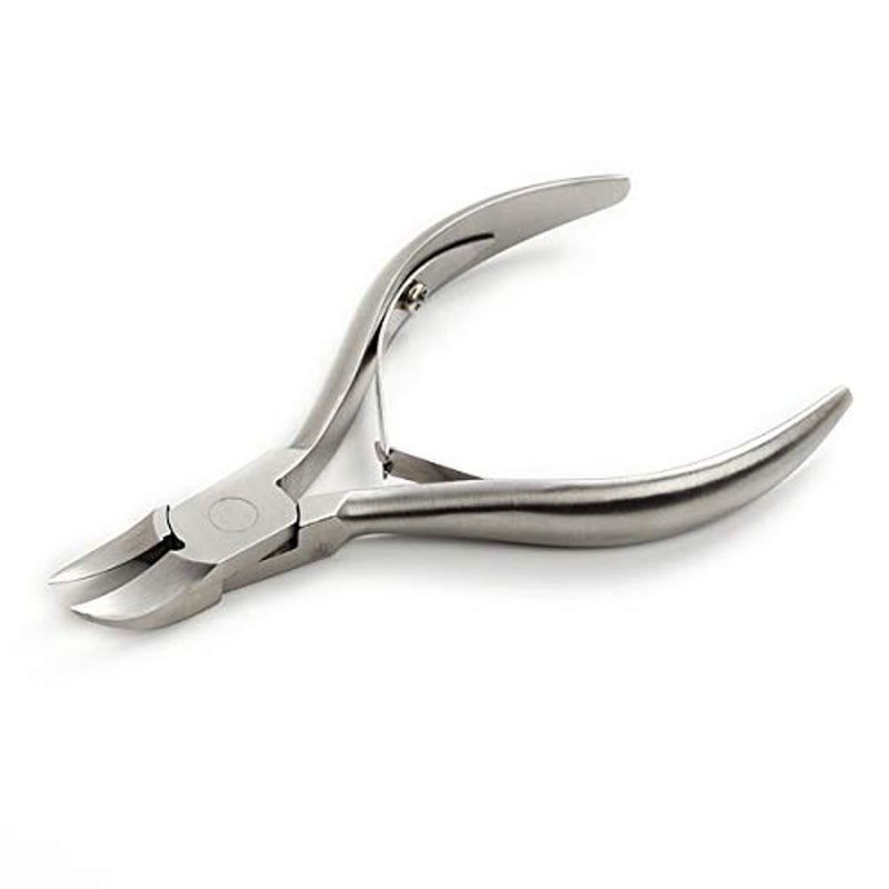 Seki Edge مقص أظافر محترف سيكي إيدج (SS-202) - مقصات أظافر من الفولاذ المقاوم للصدأ تقطع بسهولة الأظافر السميكة وأظافر القدم المنغرسة - أدوات باديكير للرجال والنساء - للاستخدام في الصالونات والمنتجعات الصحية والمنزل - صنع في اليابان - Image 3