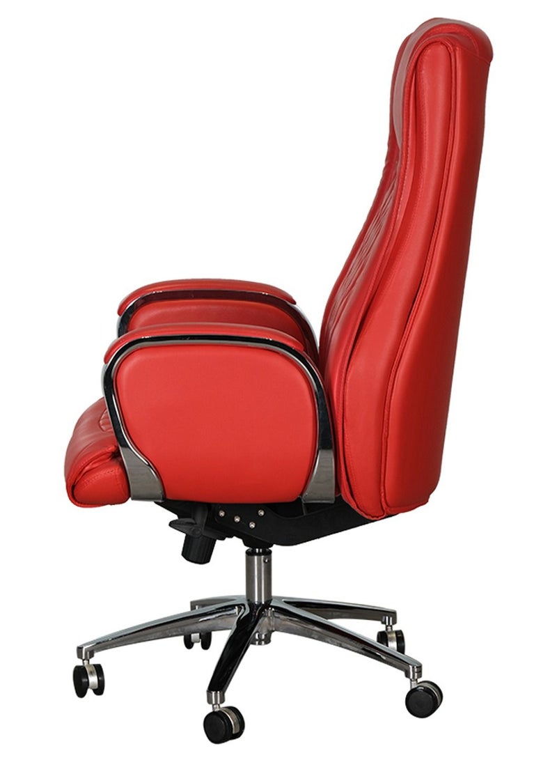 HUIMEI Huimei 1202-A High Back Office Chair Red Color  - Image 2