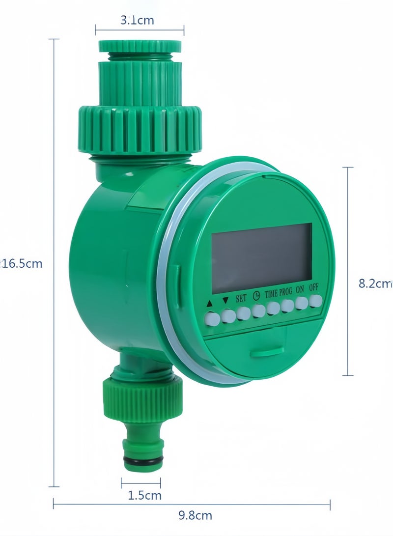 متر30مؤقت جهاز تحكم أوتوماتيكي للري أخضر - Image 3