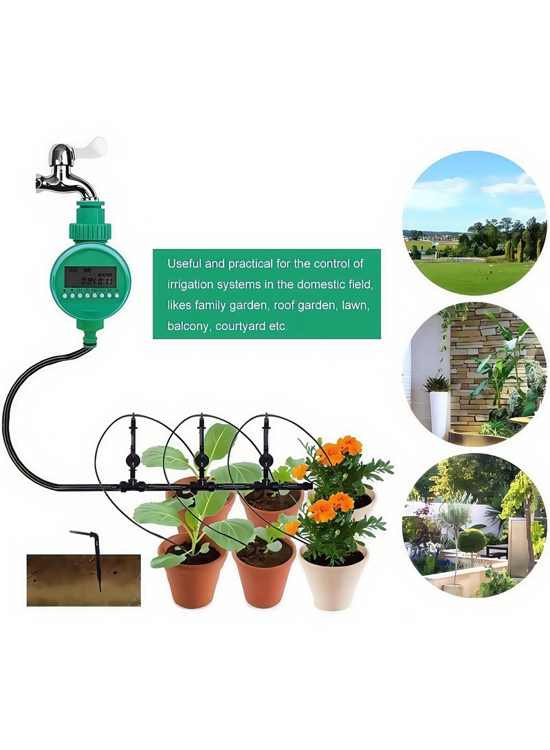 متر30مؤقت جهاز تحكم أوتوماتيكي للري أخضر - Image 5