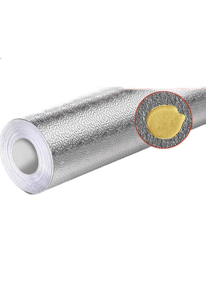 Miloch Milaiqi Thick Self-Adhesive Kitchen Stove Anti-Oil Sticker, Heat-Resistant, Waterproof, Moisture-Proof, Oil-Proof, Easy To Clean, 600Mm Wide * 10M Long, 1 Roll - Image 3
