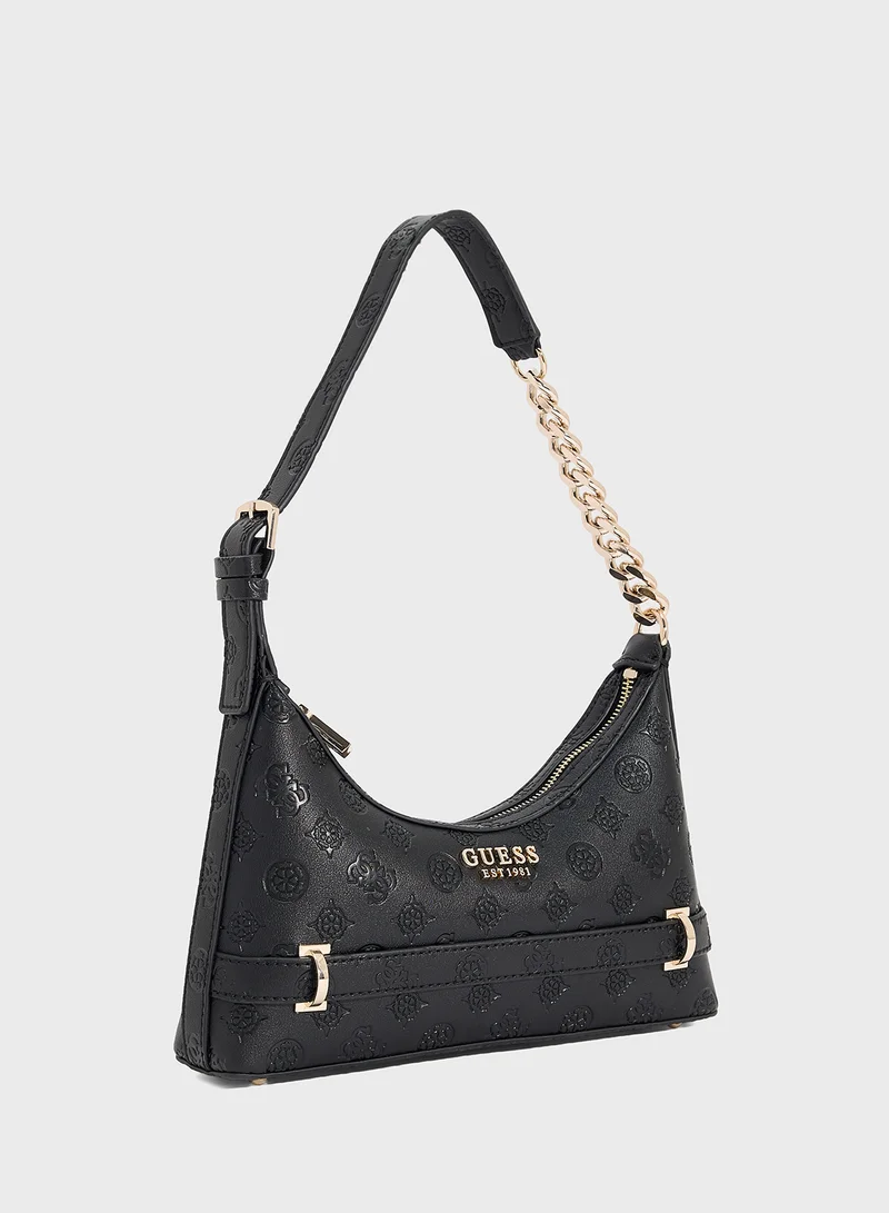 جس Zarela Top Zip Shoulder Bag