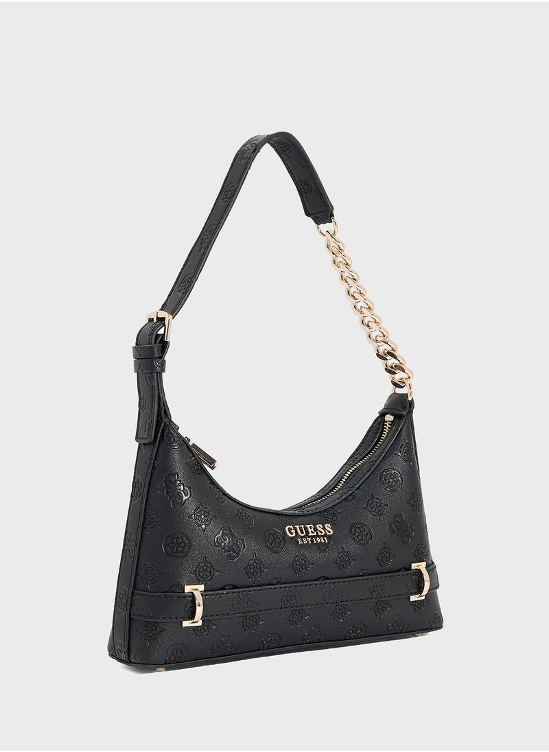 GUESS Zarela Top Zip Shoulder Bag  - Image 3