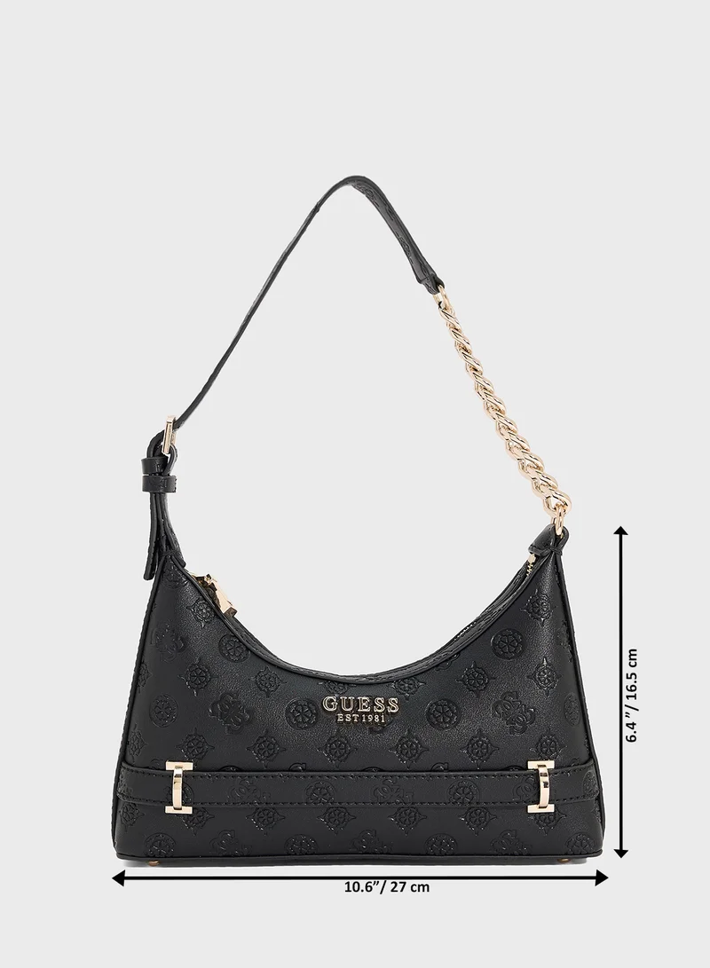 جس Zarela Top Zip Shoulder Bag