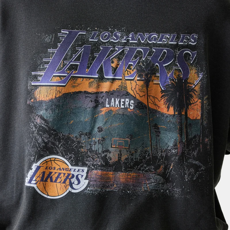 NEW ERA Men's NBA Los Angeles Lakers Graphic Sweatshirt