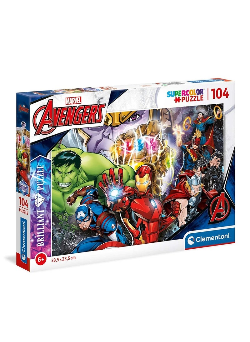 كليمينتوني بازل بازل ابطال مارفيل الخارقون 104 قطعه  -  20181 - Image 1