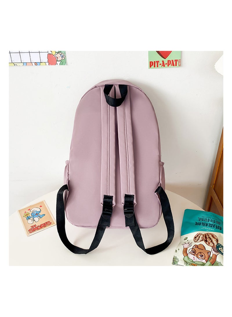 BrainGiggles Middle Student School Bags for Girls Teenager Sweet Cute Bear Oxford Backpack Women Casual Bagpack (BLUE)… - Image 5
