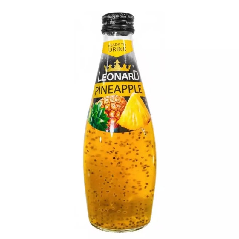 Leonard Basil Seed Drink In Pineapple Flavor- 240ml