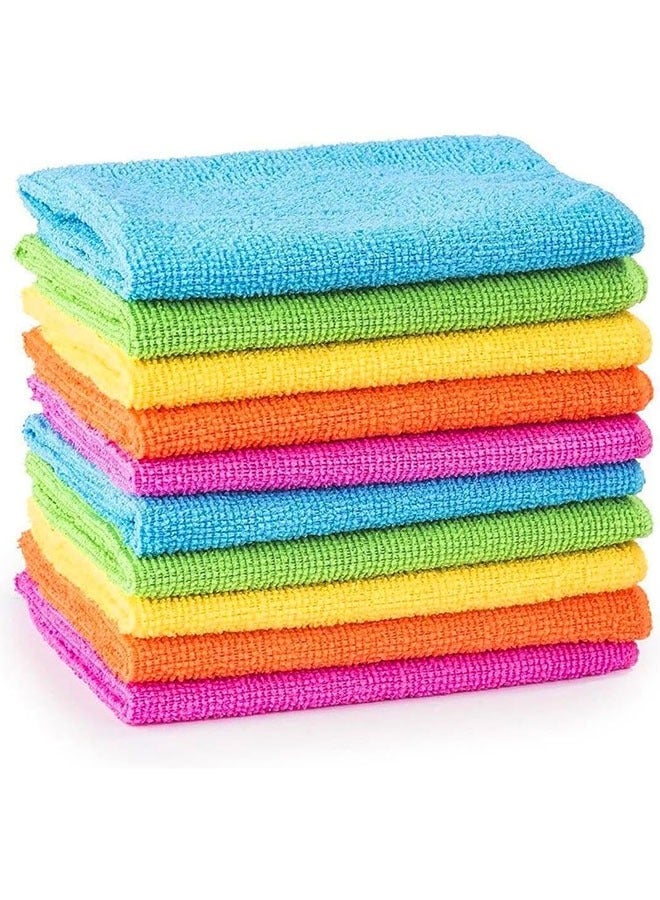 10-Pieces  Multi Purposes Kitchen Towels  Super Absorbent Cleaning Towels  - Image 1