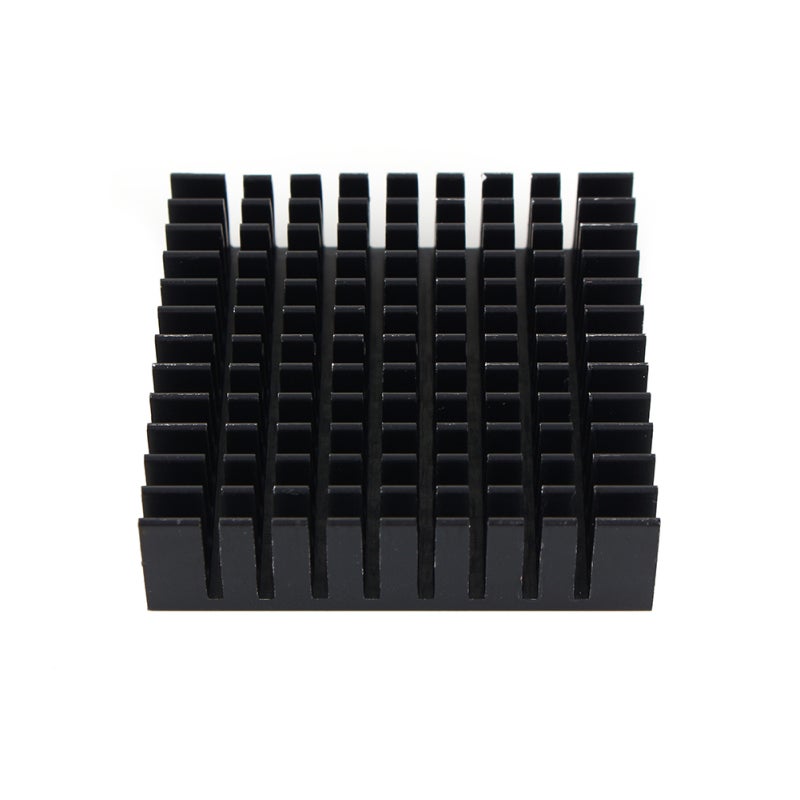 Heat Sink: 1pc Aluminum Cooling Fin - Rust Resistant Oxidized Surface for Router CPU IC Overheat Prevention - Image 4
