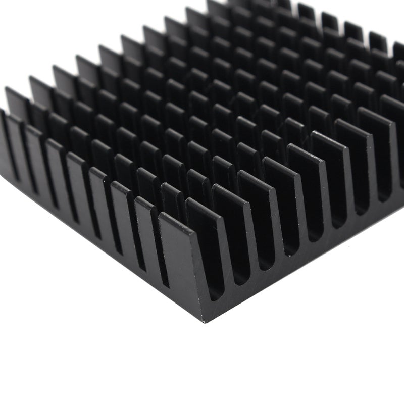 Heat Sink: 1pc Aluminum Cooling Fin - Rust Resistant Oxidized Surface for Router CPU IC Overheat Prevention - Image 5