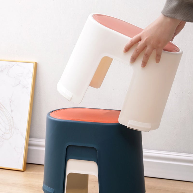 4 pcs Foot Stool Toilet Stepping Stool Bathroom Stool Nonslip Step Stool - Image 3