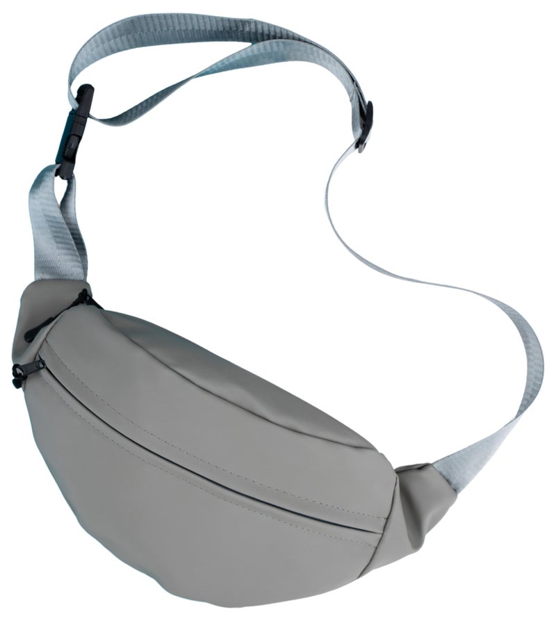 HIGH LINE STORE Diva Pro Fashionable Medium Large Personal Items Bag Lightweight Travel Hiking Running Walking Cycling Practical Easy Carry Wallet Grey - Image 1