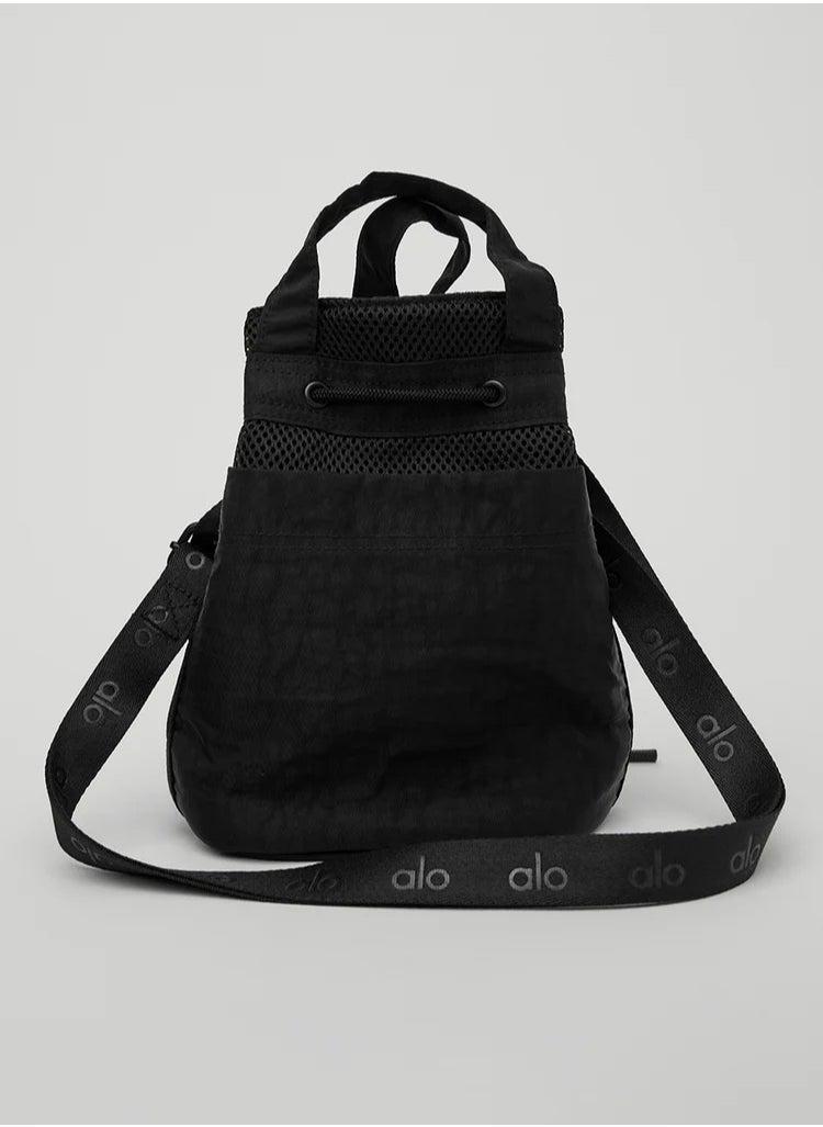 alo Cross Body Bucket Bag Black  - Image 2